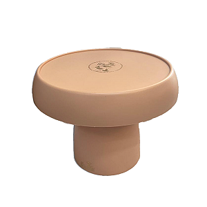 Boleira Cogumelo Fosco Grande Nude Só Boleiras Decorativa