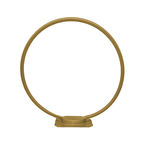 Arco De Mesa Dourado Decoração De Balões 38CM Com Base