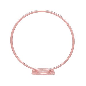 Arco De Mesa Rosa Bebê Decoração De Balões 38CM Com Base