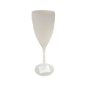 Taça De Champagne Liso Ice 180ML Acrílico Decoração