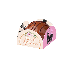 Porta Forminha Docinhos Decorar Chá de Lingerie 40un