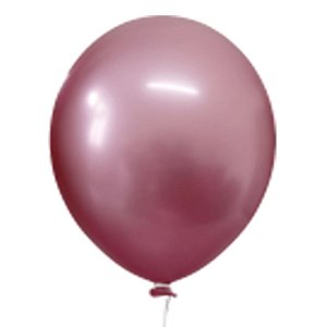 Balão Happy Day Alumínio Rose 16" Bexiga Decoração 10unid