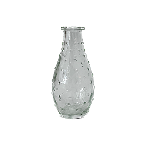 Vaso De Vidro Bolinha Decorativo Para Flores Adornado