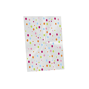 Saco Colore Embalagem Plástica Transparente 15x22 100un