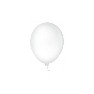 Balão Pic Pic 10" Clear Transparente 50un Redondo Bexiga