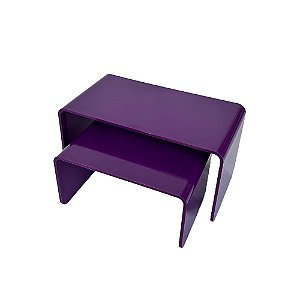 Par De Elevadores Só Boleiras Roxo Decorativos Para Festa