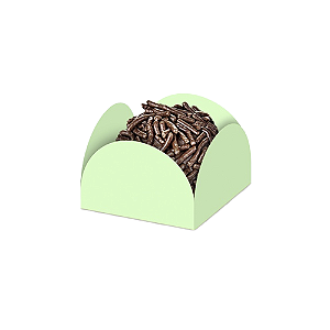 Forminha Doces 4 Pétalas Candy Menta Festas Embalagem  50un