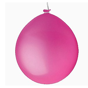 Balão Happy Day Big 350 Liso Pink Bexiga Brincar Decorar