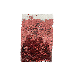 Enfeite Dec Confete Mini Hexagonal Vermelho P/ Balões 15G