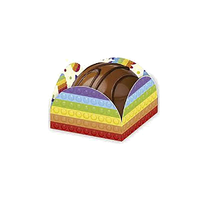 Porta Forminha Docinhos Decorar POP IT 40un Festcolor