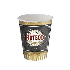 Copo De Papel Festa De Boteco 200ml Festas 8un