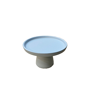 Mini Prato Chicago Azul Bebê Fosco Decorativo Festa Cerâmica