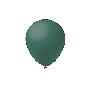 Balão Verde Berilo Látex Fest Ball Maxxi Premium 12" 25un