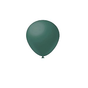 Balão Verde Berilo Látex Fest Ball Maxxi Premium 9" 50un