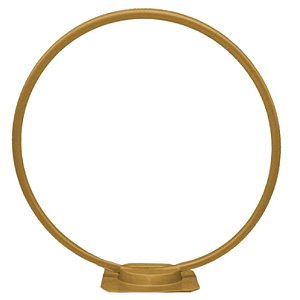 Arco De Mesa Dourado Decoração De Balões 45CM Com Base