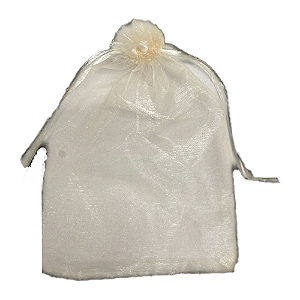 Saco Organza Rose Embalagem Lembrancinha 17x23 10un