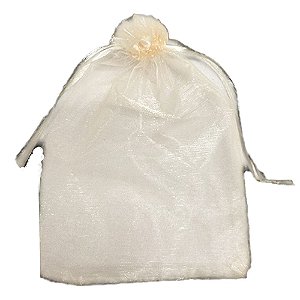 Saco Organza Rose Embalagem Lembrancinha 20x30 5un