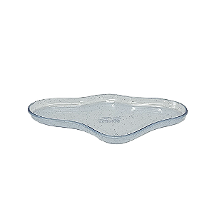 BANDEJA ORGANICA SO BOLEIRAS 250 CLEAN GLITTER AZUL