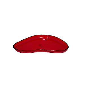 Bandeja Orgânica Só Boleiras 170 Clean Vermelho Decoração
