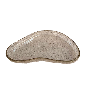 BANDEJA ORGANICA SO BOLEIRAS 170 CLEAN GLITTER DOURADO