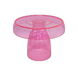 BOLEIRA COGUMELO CLEAN GRANDE ROSA