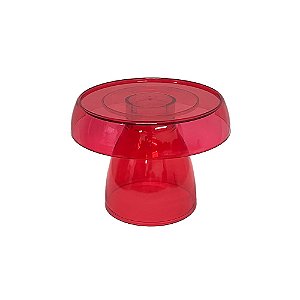 BOLEIRA COGUMELO CLEAN MEDIO VERMELHO