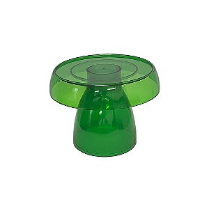 Boleira Cogumelo Clean Médio Verde Só Boleiras