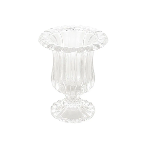 Vaso De Cristal Pequeno Decorativo Festa