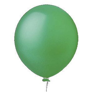 Balão Happy Day Verde Bandeira Liso 16" Bexiga Decoração 10un
