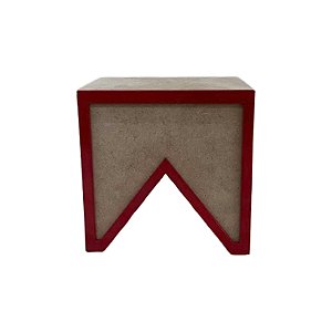 Mini Nicho Mdf Bandeirola Borda Vermelho Festa Junina