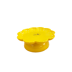 Boleira Flor Com Pé Amarelo Só Boleiras