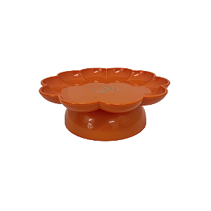 Boleira Flor Com Pé Laranja Só Boleiras Festa