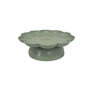 Boleira Flor Com Pé Verde Menta Só Boleiras