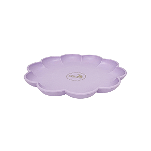 Bandeja Flor Fosco Lilás Só Boleiras Decorativo