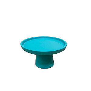 Mini Prato Chicago Tiffany Fosco Decorativo Festa Cerâmica