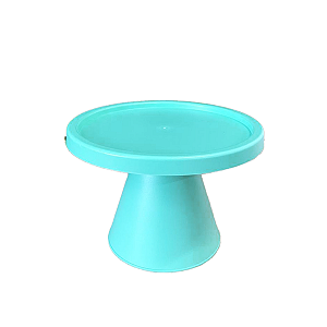 Boleira Cone Plástico 21Cm Verde Candy Decoração Para Bolos