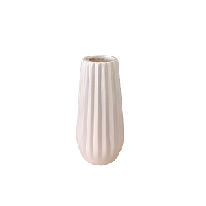 Vaso Ceramica Alemanha Bege Decoração Festas Flores