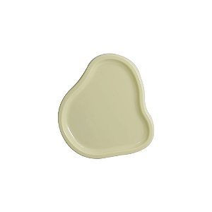 Bandeja Orgânica Dubai Plástica Decoração Amarelo Candy Mod 2