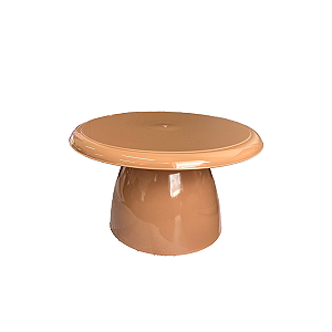 Boleira Cogumelo Plástico Caramelo Prato Decorativo Festa