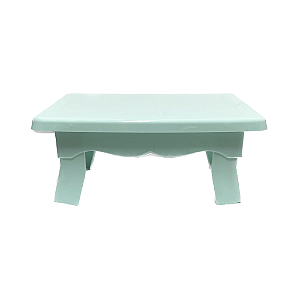 Banquinho Decorativo Festas Plástico Verde Candy Decorativo