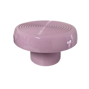 Prato Alegra Rosa Candy Boleira Doces Desmontável Decorativo