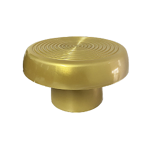Prato Alegra Dourado Boleira De Doces Desmontável Decorativo