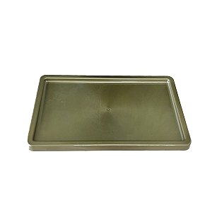 Bandeja Retangular Plastico Dourado Decoração Festas