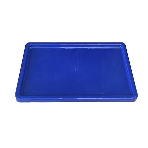 Bandeja Retangular Plastico Azul Escuro Decorações Festas