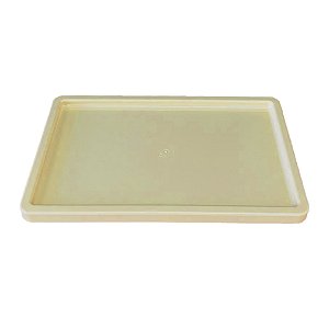 Bandeja Retangular Plastico Amarelo Bebe Decorações Festas
