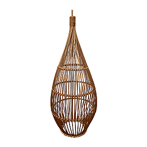 LUMINARIA DE VIME MEDIA GOTA SEM VERNIZ