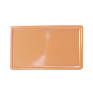BANDEJA RETANGULAR DUBAI PLASTICO PAPAYA
