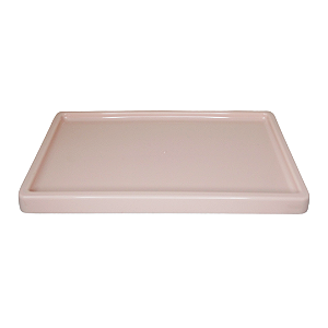 BANDEJA RETANGULAR DUBAI PLASTICO BEGE