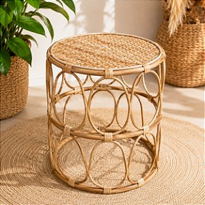 MESA DE VIME CIRCULOS SEM VERNIZ