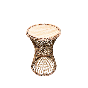 MESA DE VIME CINTURINHA PEQUENO ALTA SLIM 40X60 SEM VERNIZ
